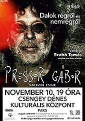 Presser G�bor �s vend�geinek koncertje Pakson, 2014.&nbsp;november&nbsp;10‑�n